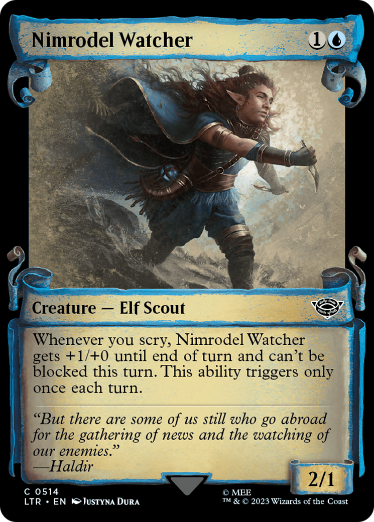 Nimrodel Watcher [The Lord of the Rings: Tales of Middle-Earth Showcase Scrolls] - The Mythic Store | 24h Order Processing