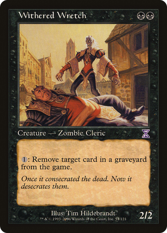 Withered Wretch [Time Spiral Timeshifted] - The Mythic Store | 24h Order Processing