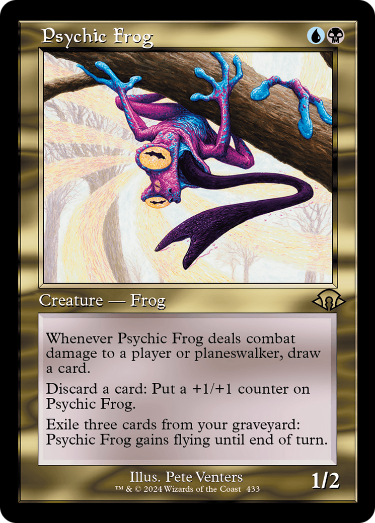 Psychic Frog (Retro) [Modern Horizons 3] - The Mythic Store | 24h Order Processing