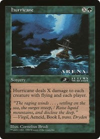 Hurricane (Oversized) [Oversize Cards] - The Mythic Store | 24h Order Processing