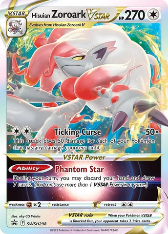Hisuian Zoroark VSTAR (SWSH298) (Jumbo Card) [Sword & Shield: Black Star Promos] - The Mythic Store | 24h Order Processing
