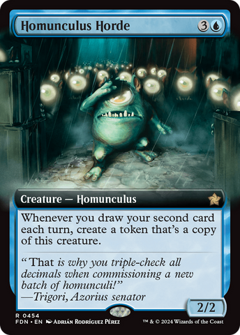 Homunculus Horde (Extended Art) [Foundations] - The Mythic Store | 24h Order Processing