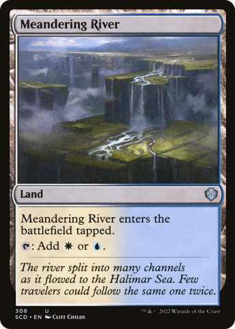 Meandering River [Starter Commander Decks] - The Mythic Store | 24h Order Processing