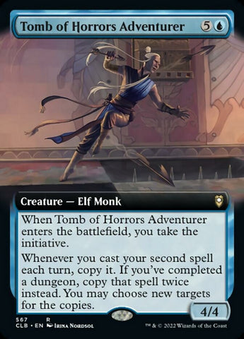 Tomb of Horrors Adventurer (Extended Art) [Commander Legends: Battle for Baldur's Gate] - The Mythic Store | 24h Order Processing
