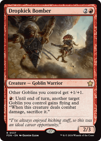 Dropkick Bomber [Foundations] - The Mythic Store | 24h Order Processing
