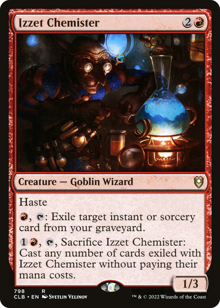 Izzet Chemister [Commander Legends: Battle for Baldur's Gate] - The Mythic Store | 24h Order Processing