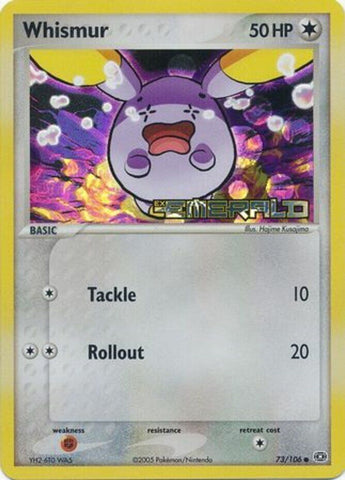 Whismur (73/106) (Stamped) [EX: Emerald] - The Mythic Store | 24h Order Processing