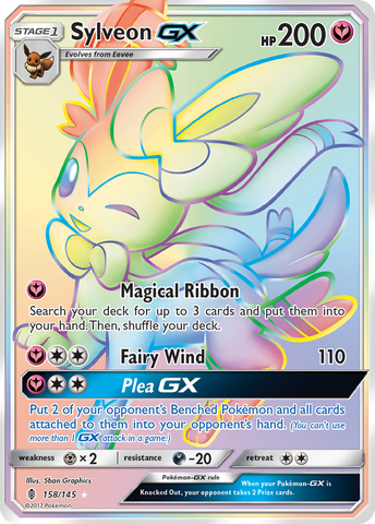Sylveon GX (158/145) [Sun & Moon: Guardians Rising] - The Mythic Store | 24h Order Processing