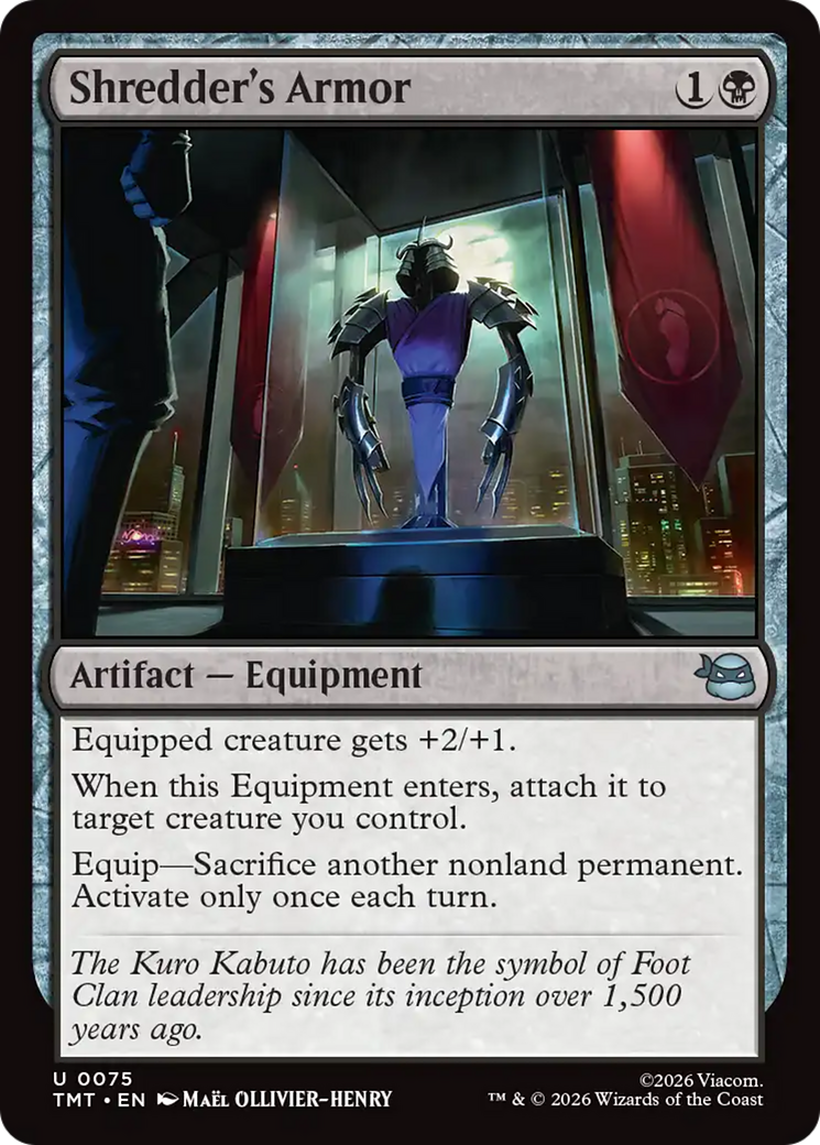 Shredder's Armor [Teenage Mutant Ninja Turtles] - The Mythic Store | 24h Order Processing