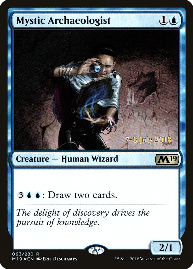 Mystic Archaeologist [Core Set 2019 Prerelease Promos] - The Mythic Store | 24h Order Processing