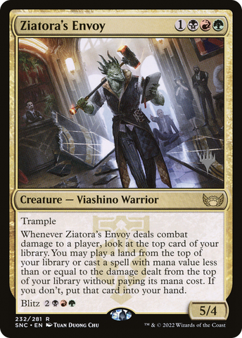 Ziatora's Envoy (Promo Pack) [Streets of New Capenna Promos] - The Mythic Store | 24h Order Processing