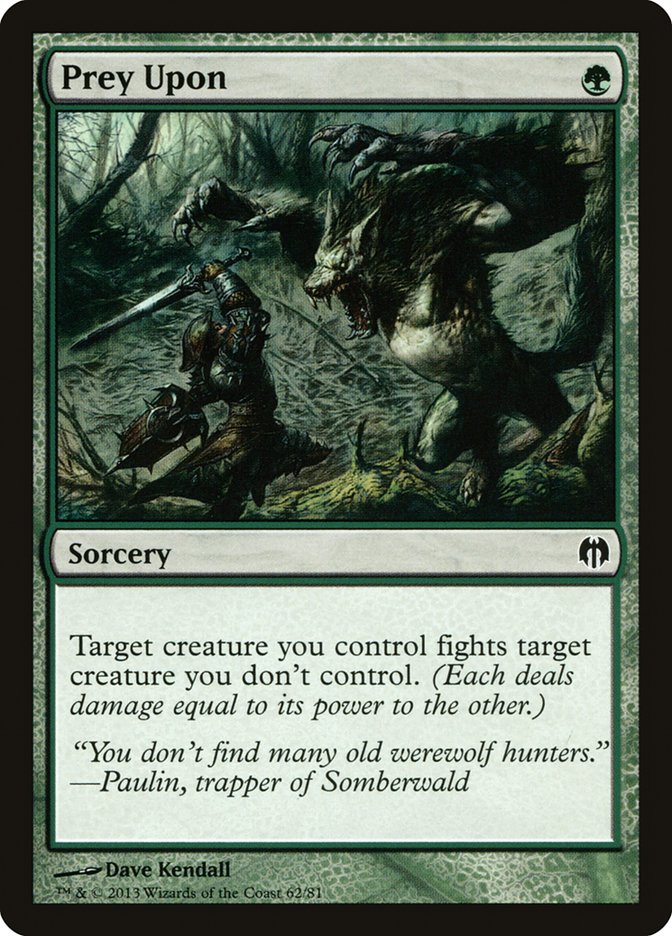 Prey Upon [Duel Decks: Heroes vs. Monsters] - The Mythic Store | 24h Order Processing
