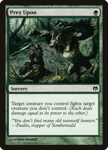 Prey Upon [Duel Decks: Heroes vs. Monsters] - The Mythic Store | 24h Order Processing