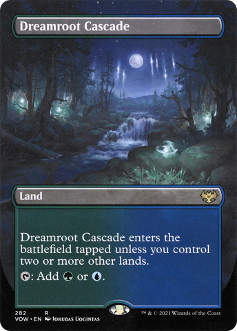 Dreamroot Cascade (Borderless Alternate Art) [Innistrad: Crimson Vow] - The Mythic Store | 24h Order Processing