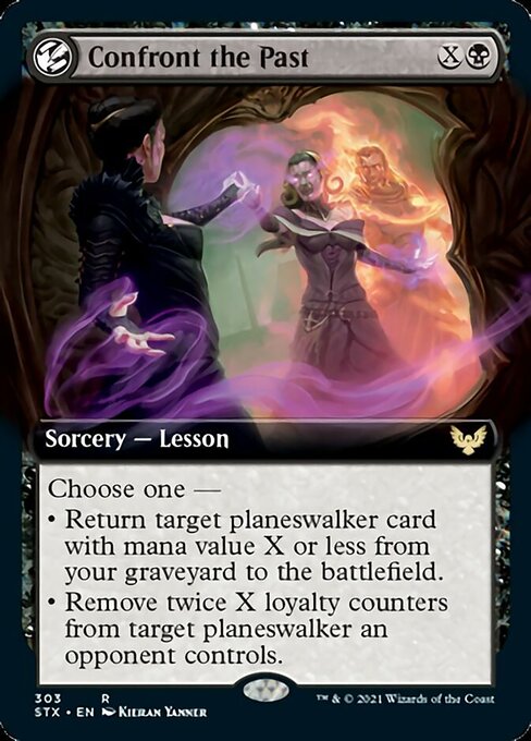 Confront the Past (Extended Art) [Strixhaven: School of Mages] - The Mythic Store | 24h Order Processing