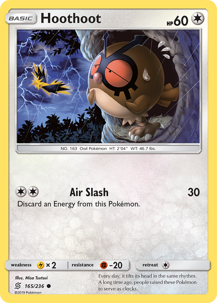 Hoothoot (165/236) [Sun & Moon: Unified Minds] - The Mythic Store | 24h Order Processing