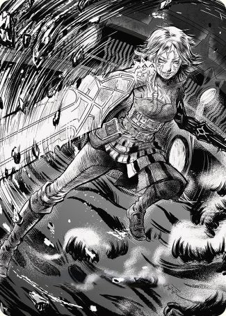 Nahiri, the Unforgiving 2 Art Card [Phyrexia: All Will Be One Art Series] - The Mythic Store | 24h Order Processing