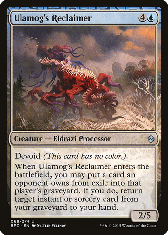 Ulamog's Reclaimer [Battle for Zendikar] - The Mythic Store | 24h Order Processing