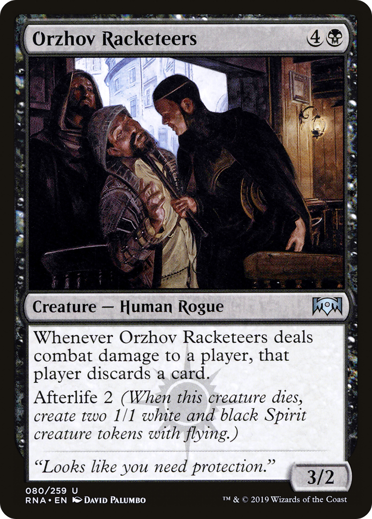 Orzhov Racketeers [Ravnica Allegiance] - The Mythic Store | 24h Order Processing