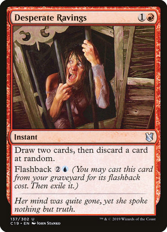 Desperate Ravings [Commander 2019] - The Mythic Store | 24h Order Processing