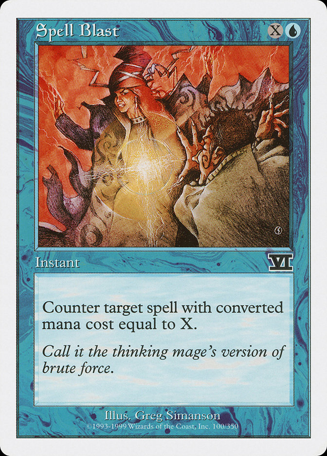 Spell Blast [Classic Sixth Edition] - The Mythic Store | 24h Order Processing