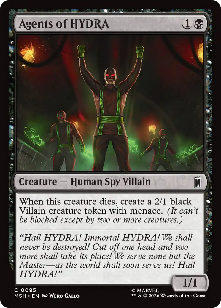 Agents of HYDRA [Marvel Super Heroes] - The Mythic Store | 24h Order Processing