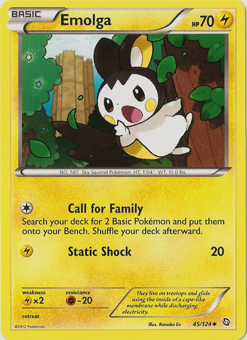 Emolga (45/124) [Black & White: Dragons Exalted] - The Mythic Store | 24h Order Processing