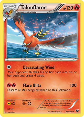 Talonflame (28/146) [XY: Base Set] - The Mythic Store | 24h Order Processing