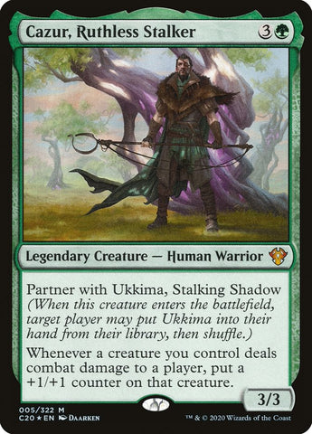 Cazur, Ruthless Stalker [Commander 2020] - The Mythic Store | 24h Order Processing