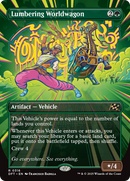 Lumbering Worldwagon (Borderless) [Aetherdrift] - The Mythic Store | 24h Order Processing