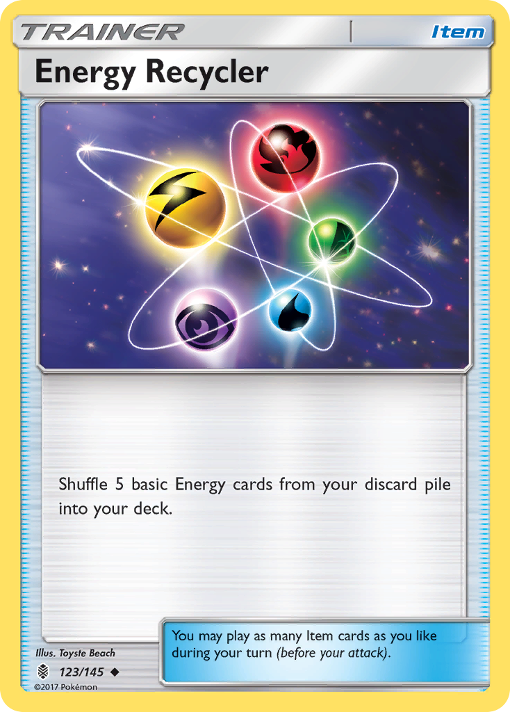 Energy Recycler (123/145) [Sun & Moon: Guardians Rising] - The Mythic Store | 24h Order Processing