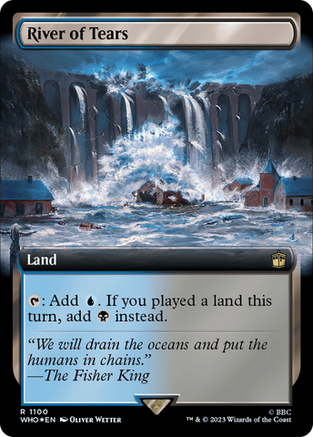 River of Tears (Extended Art) (Surge Foil) [Doctor Who] - The Mythic Store | 24h Order Processing