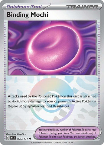 Binding Mochi (095/131) (Poke Ball Pattern) [Scarlet & Violet: Prismatic Evolutions] - The Mythic Store | 24h Order Processing