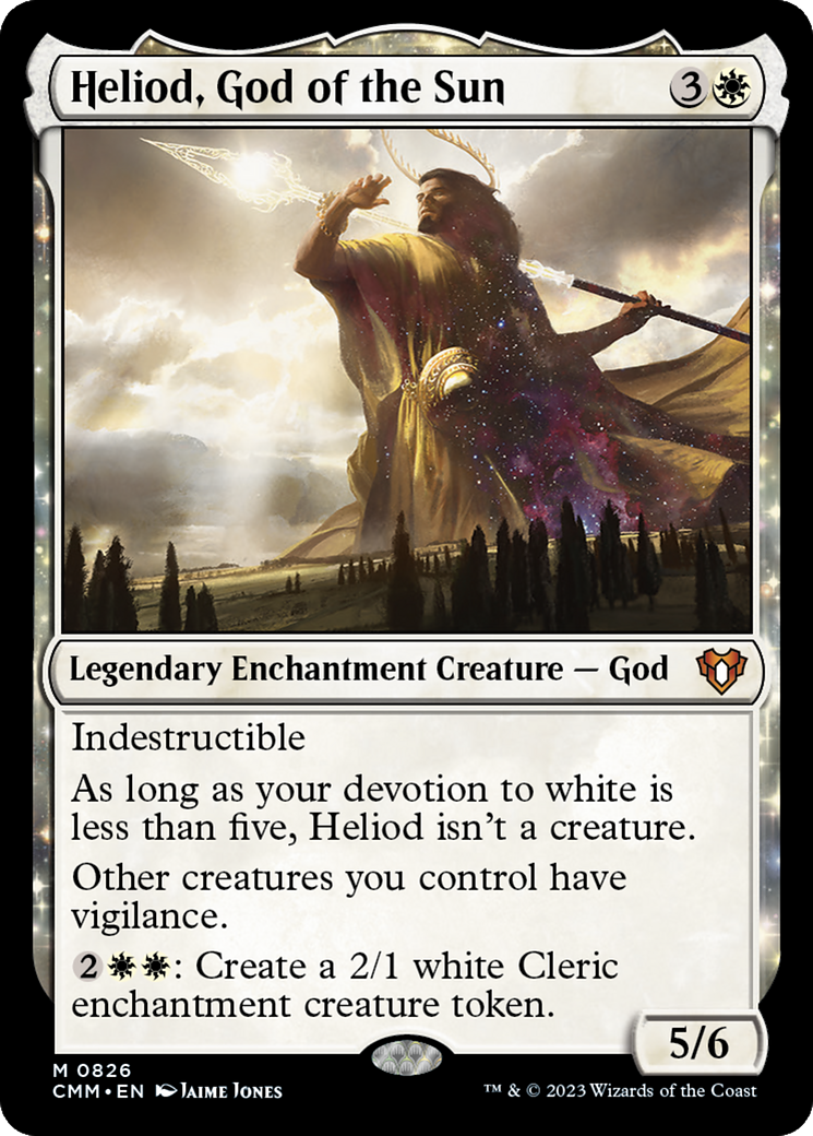 Heliod, God of the Sun [Commander Masters] - The Mythic Store | 24h Order Processing