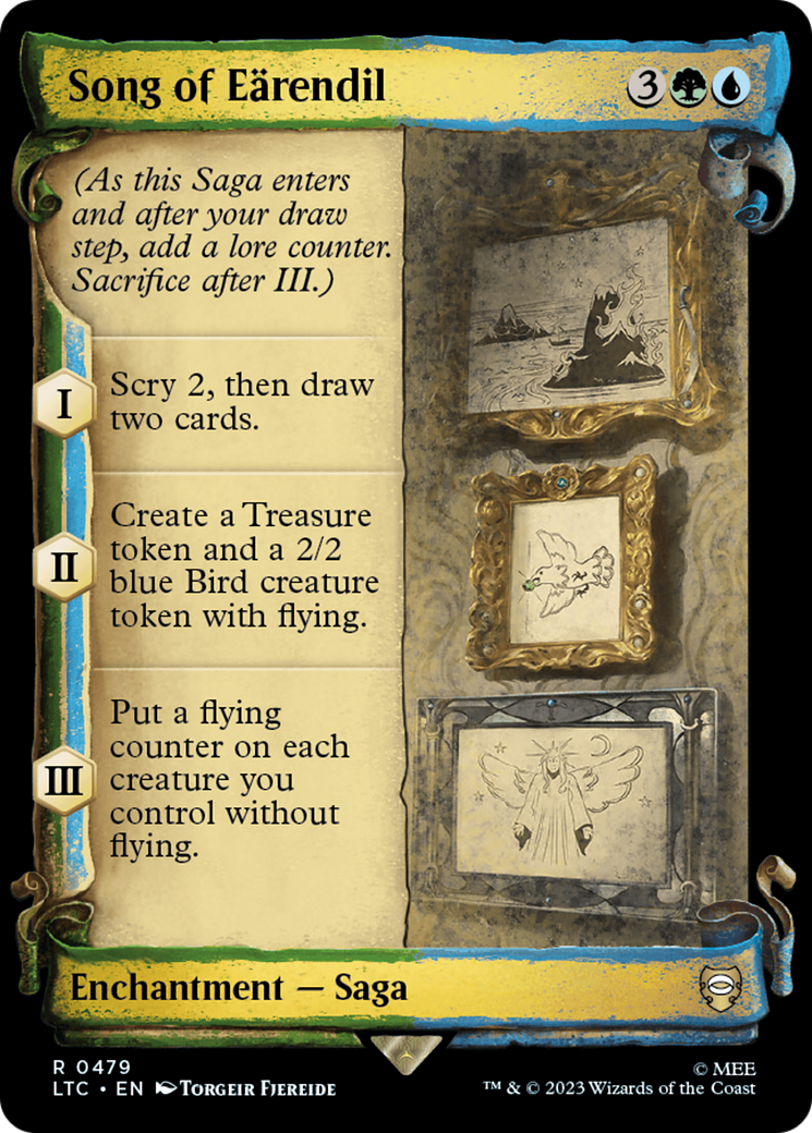 Song of Earendil [The Lord of the Rings: Tales of Middle-Earth Commander Showcase Scrolls] - The Mythic Store | 24h Order Processing