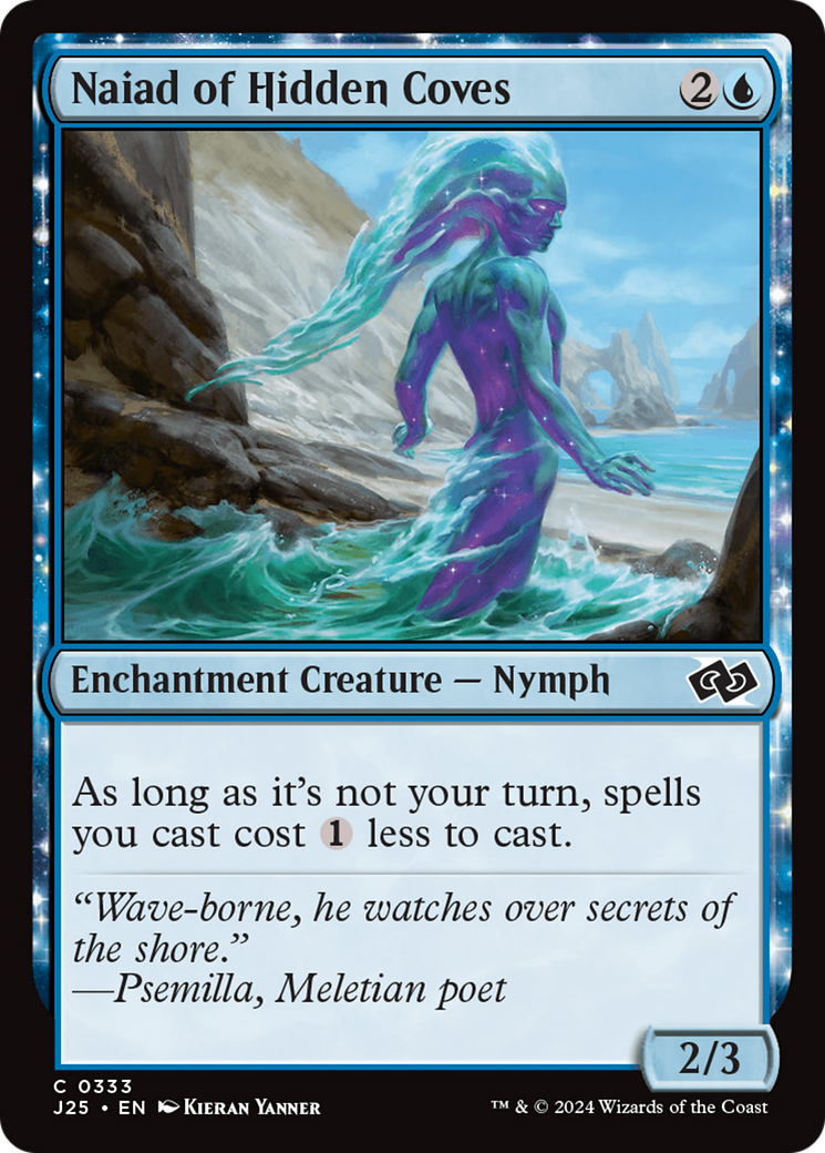 Naiad of Hidden Coves [Foundations Jumpstart] - The Mythic Store | 24h Order Processing