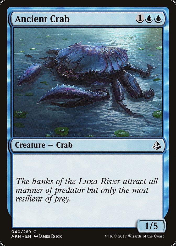 Ancient Crab [Amonkhet] - The Mythic Store | 24h Order Processing