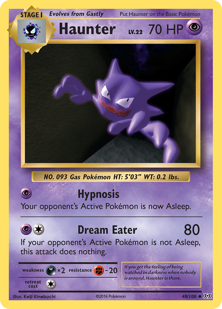 Haunter (48/108) [XY: Evolutions] - The Mythic Store | 24h Order Processing