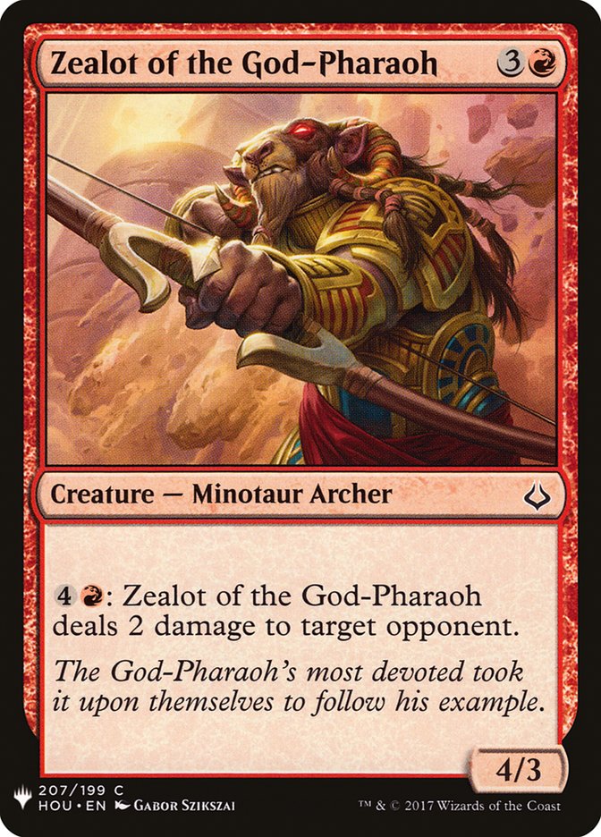 Zealot of the God-Pharaoh [Mystery Booster] - The Mythic Store | 24h Order Processing