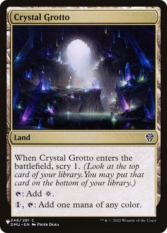 Crystal Grotto [The List] - The Mythic Store | 24h Order Processing