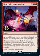 Draconic Intervention [Strixhaven: School of Mages Prerelease Promos] - The Mythic Store | 24h Order Processing