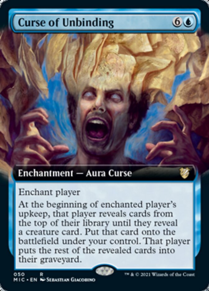 Curse of Unbinding (Extended Art) [Innistrad: Midnight Hunt Commander] - The Mythic Store | 24h Order Processing