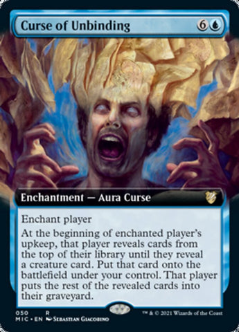 Curse of Unbinding (Extended Art) [Innistrad: Midnight Hunt Commander] - The Mythic Store | 24h Order Processing