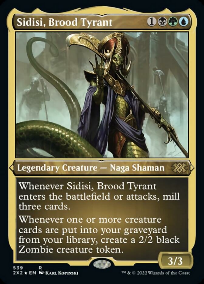 Sidisi, Brood Tyrant (Foil Etched) [Double Masters 2022] - The Mythic Store | 24h Order Processing