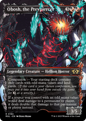 Obosh, the Preypiercer (Halo Foil) [Multiverse Legends] - The Mythic Store | 24h Order Processing