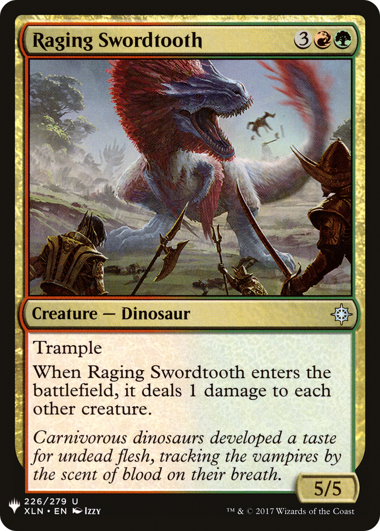 Raging Swordtooth [Mystery Booster] - The Mythic Store | 24h Order Processing