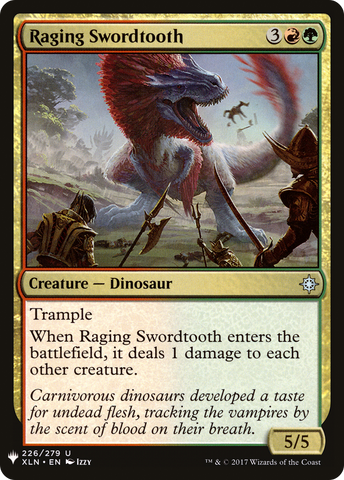 Raging Swordtooth [Mystery Booster] - The Mythic Store | 24h Order Processing