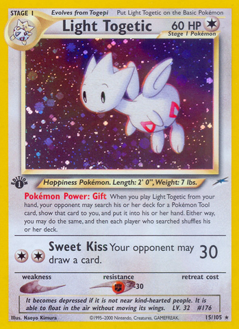 Light Togetic (15/105) [Neo Destiny 1st Edition] - The Mythic Store | 24h Order Processing