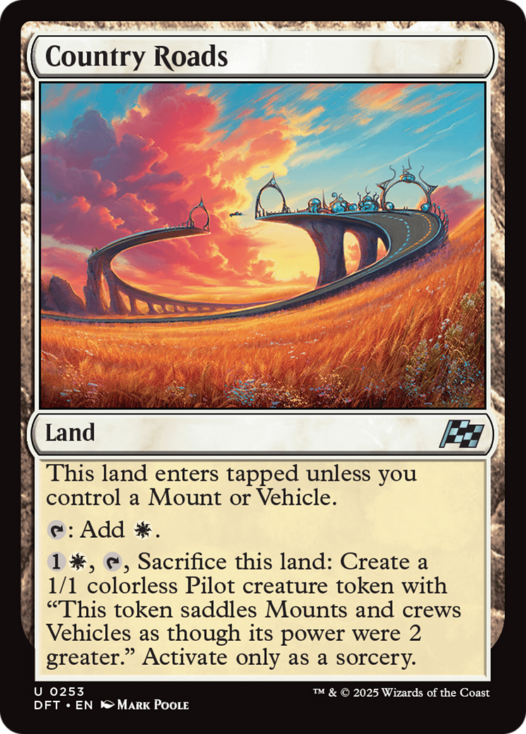 Country Roads [Aetherdrift] - The Mythic Store | 24h Order Processing
