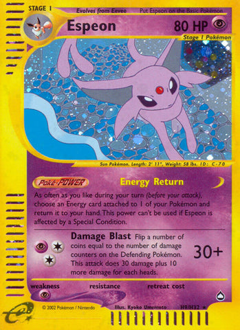 Espeon (H9/H32) [Aquapolis] - The Mythic Store | 24h Order Processing
